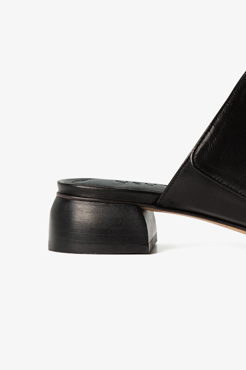 40mm Clever Velcro Sandal (Black)