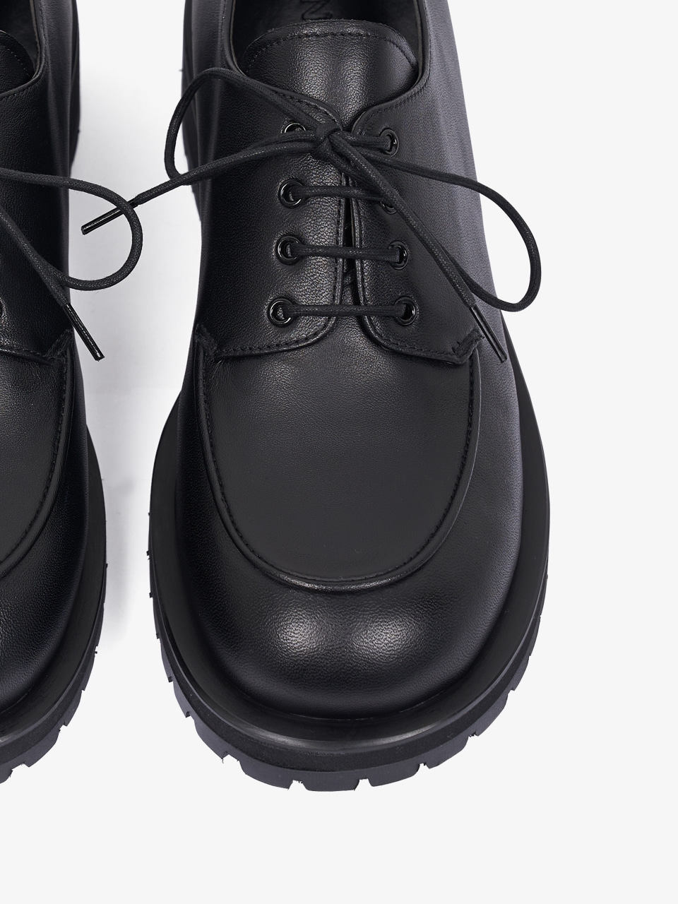 45mm Pablo Chunky Derby Shoes (Black)