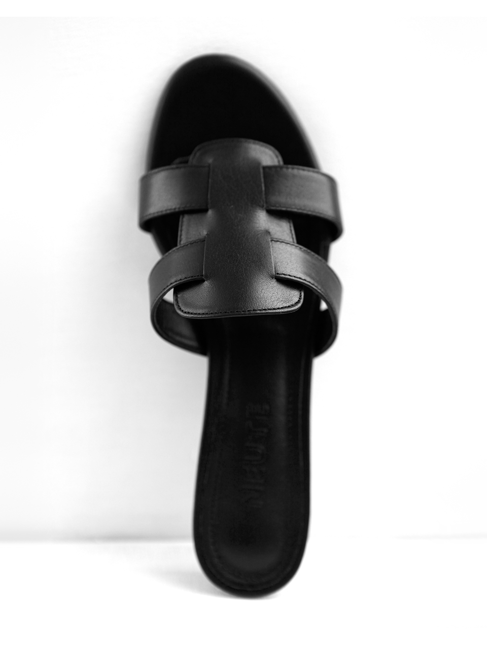 20mm Gabriel Slide Sandal (Black)