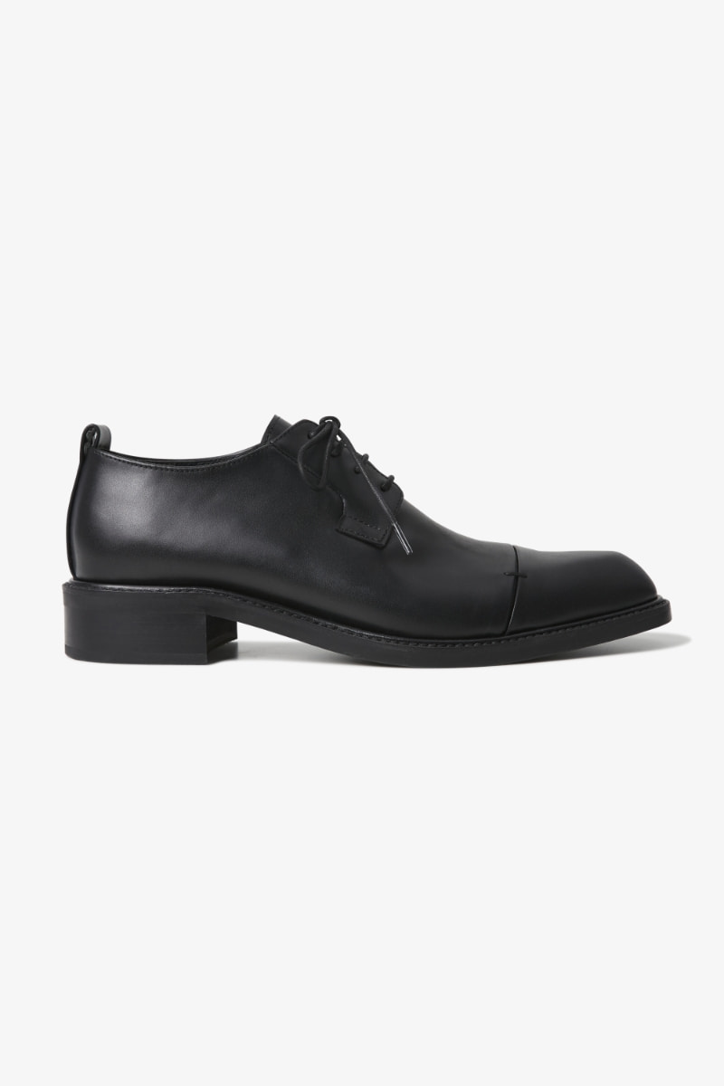 30mm Blake Cut-Detail Derby Shoes (Black)