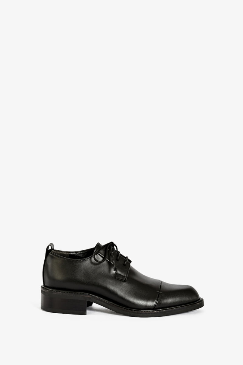 30mm Blake Cut-Detail Derby Shoes (Black)