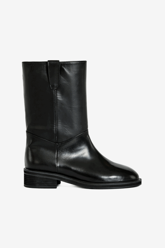 X Sojeanne Riding Half Boots (2 Color)